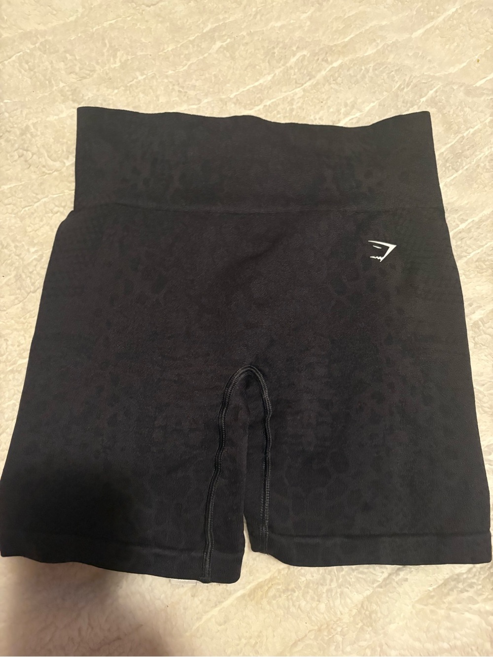Gymshark Black High-Waist Seamless Bike Shorts